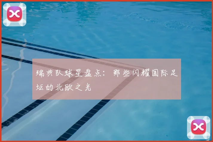 瑞典队球星盘点：那些闪耀国际足坛的北欧之光